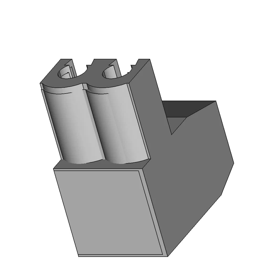 Akl 249 02 Anschlussklemmensystem 2 Pol Rm5 08 | CAD Model for Energy Systems_60_30_degree_snapshot