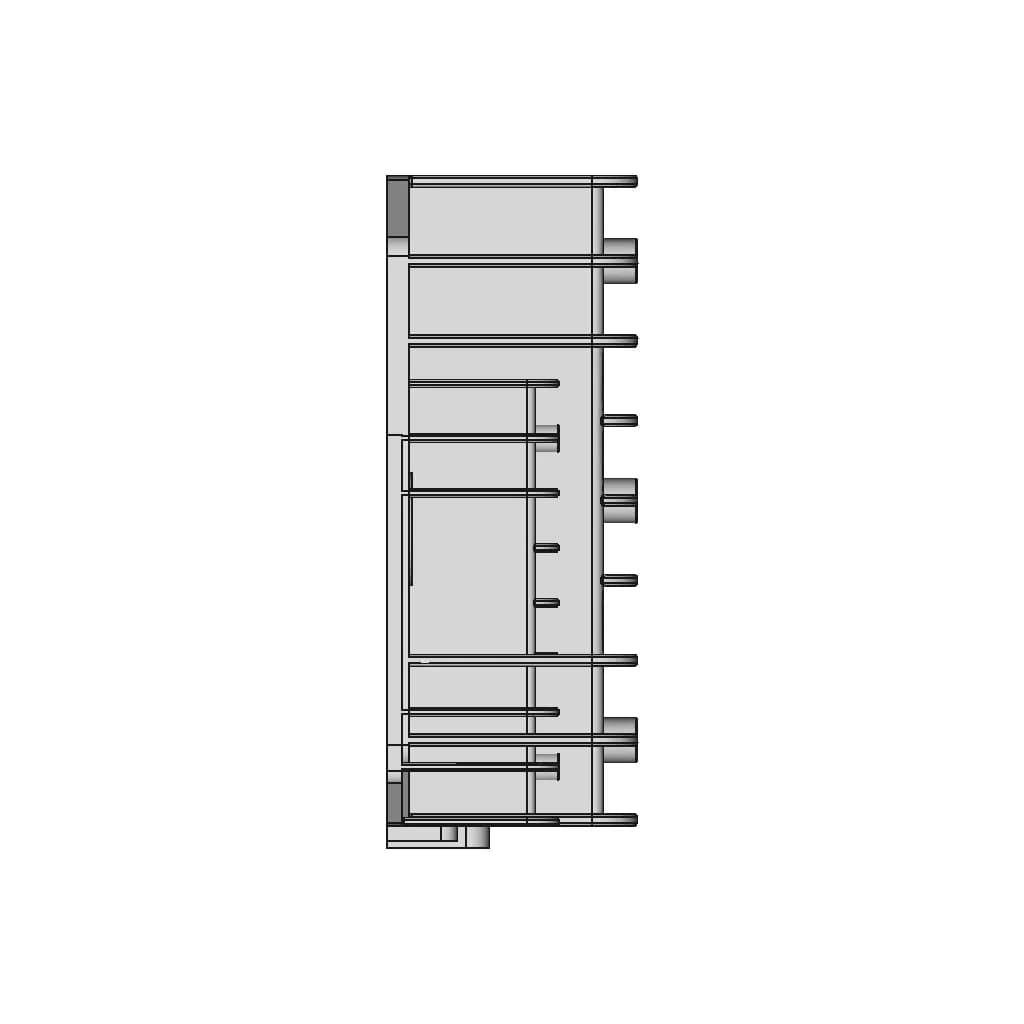 64X57X22Mm Buck Converter Casing 1 | CAD Model for Energy Systems_0_270_degree_snapshot