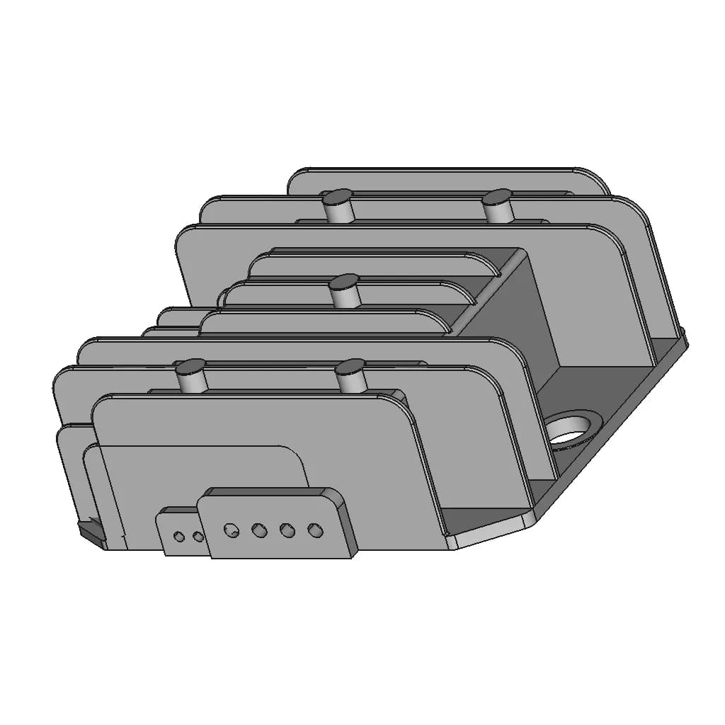 64X57X22Mm Buck Converter Casing 1 | CAD Model for Energy Systems_60_30_degree_snapshot