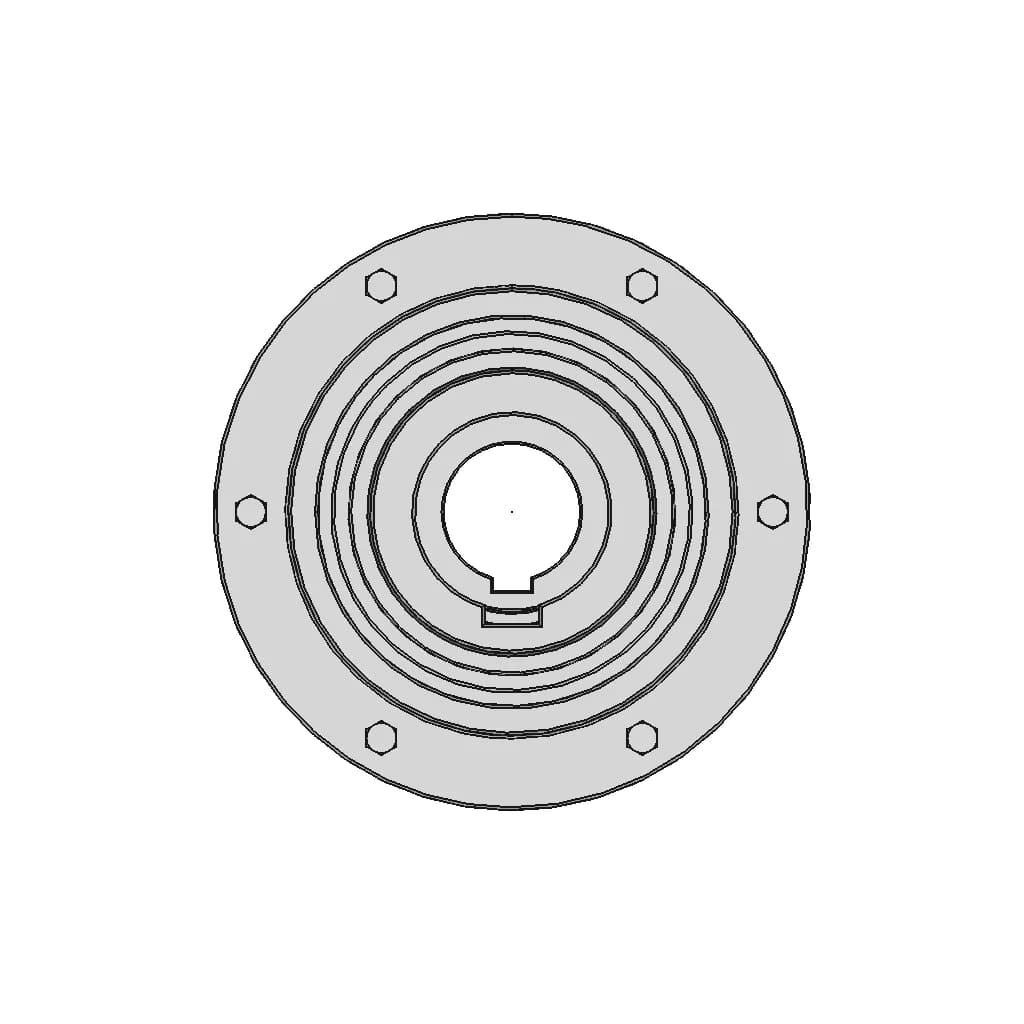 Gear Coupling 2 4000Nm D 65Mm 1 | CAD Model for Energy Systems_0_90_degree_snapshot