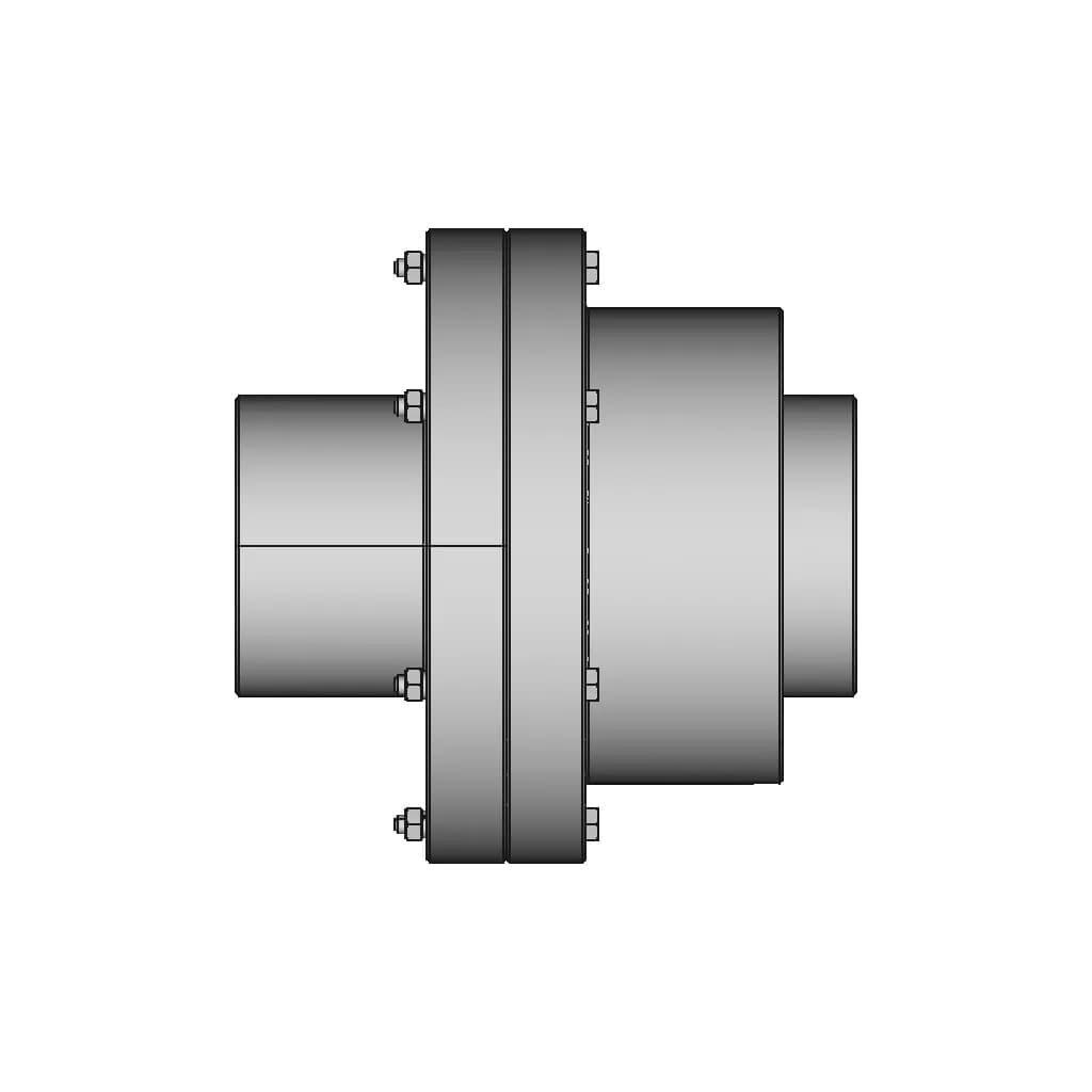 Gear Coupling 2 4000Nm D 65Mm 1 | CAD Model for Energy Systems_90_0_degree_snapshot