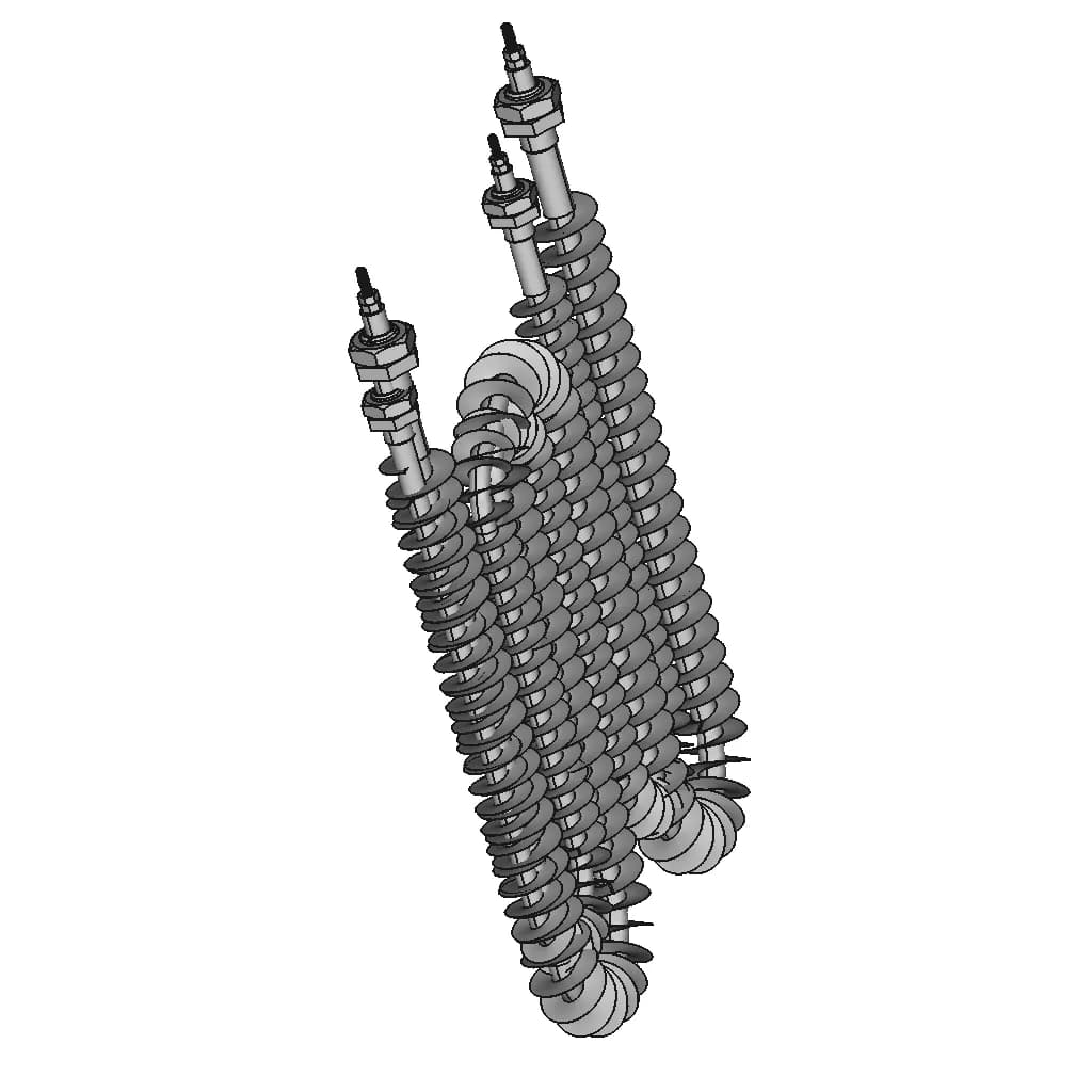 Elektrikli Rezistans 1 | CAD Model for Energy Systems_60_30_degree_snapshot
