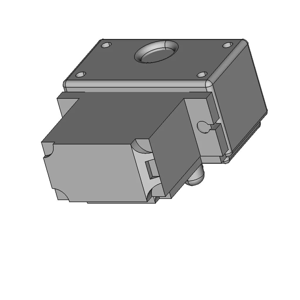 Linear Motion Using Servo Motor Sg90 1 | CAD Model for Energy Systems_60_30_degree_snapshot