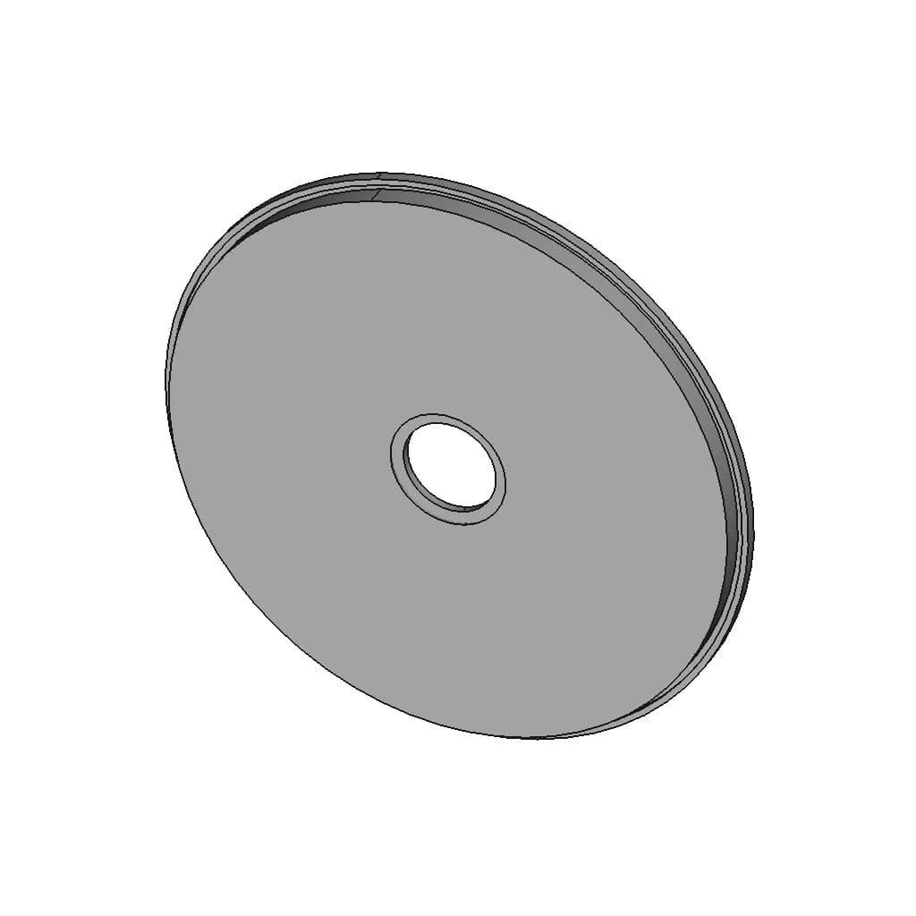 Back Plate For Centrifugal Pump 1 | CAD Model for Energy Systems_60_30_degree_snapshot