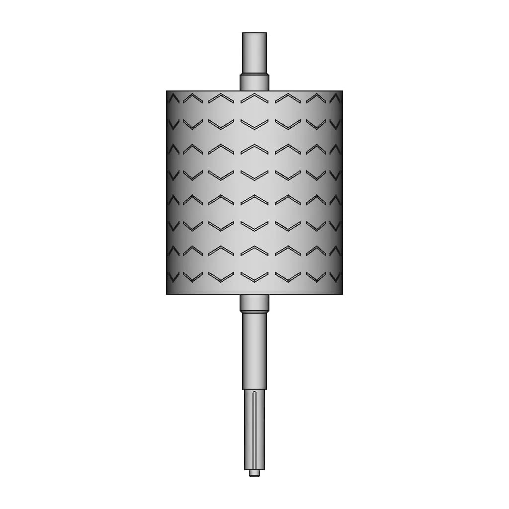Conveyor Drum 3 | CAD Model for Energy Systems_270_0_degree_snapshot