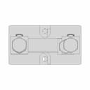 500A 75Mv Shunt Current Sensor 1 | CAD Model for Energy Systems_270_0_degree_snapshot
