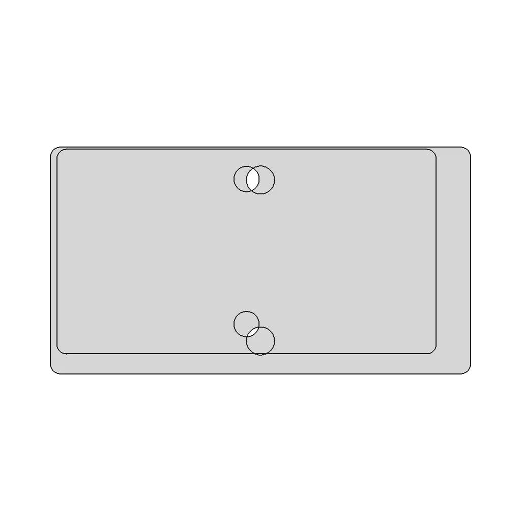 500A 75Mv Shunt Current Sensor 1 | CAD Model for Energy Systems_90_0_degree_snapshot