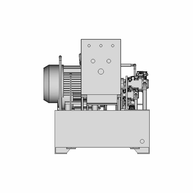 Hydraulic Power Pack 500 Litre 1 | CAD Model for Energy Systems