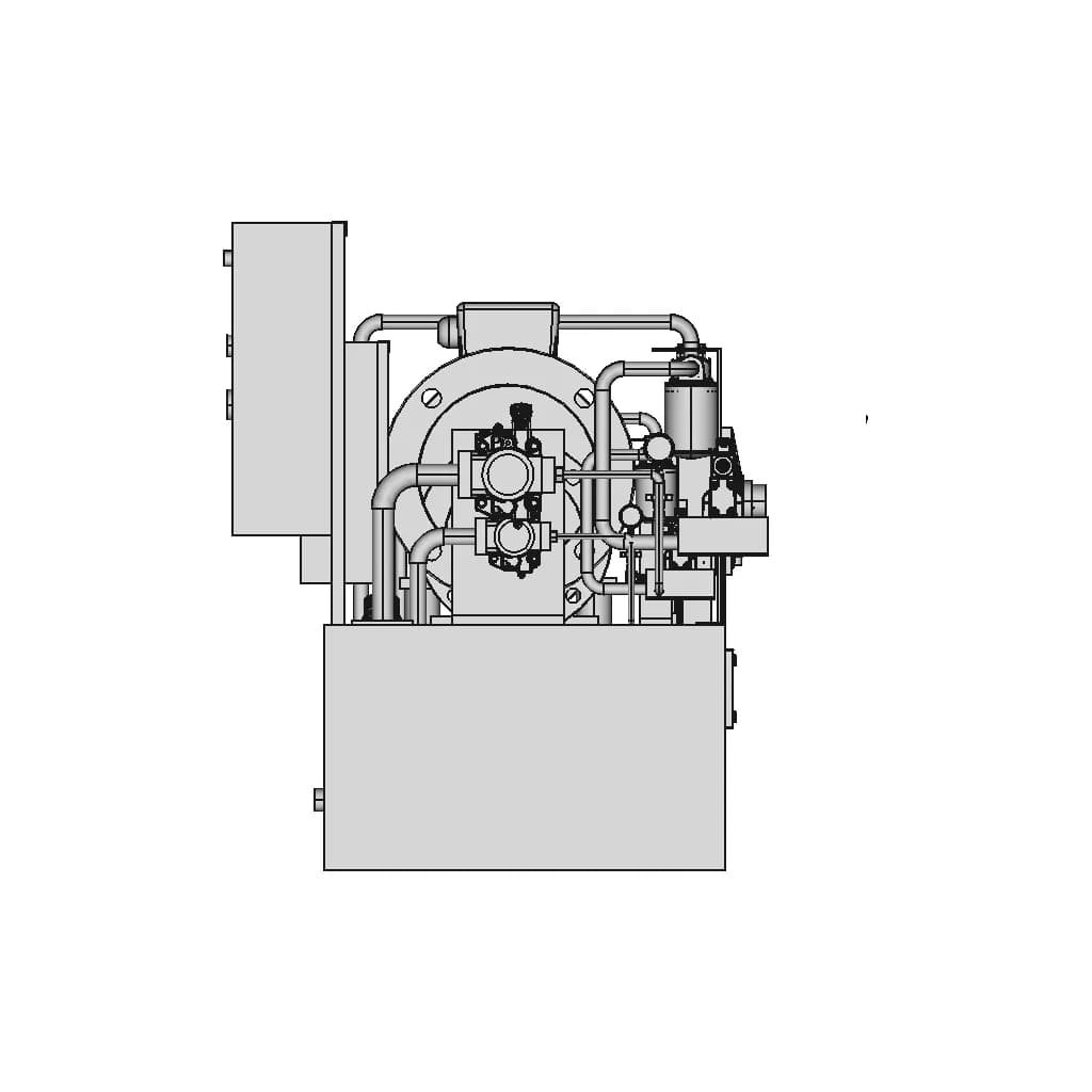 Hydraulic Power Pack 500 Litre 1 | CAD Model for Energy Systems_0_90_degree_snapshot