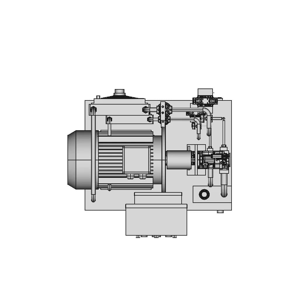 Hydraulic Power Pack 500 Litre 1 | CAD Model for Energy Systems_270_0_degree_snapshot