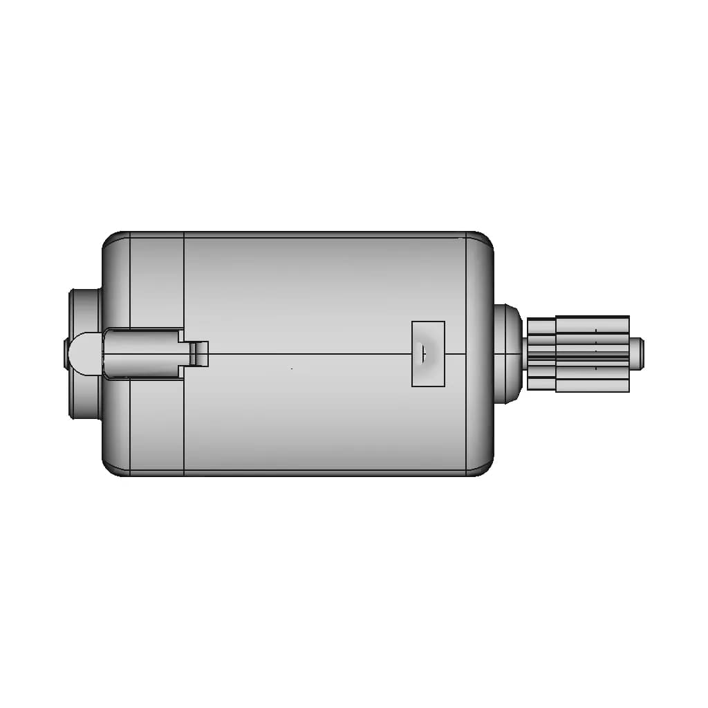 Dc Motor 191 | CAD Model for Energy Systems_0_270_degree_snapshot