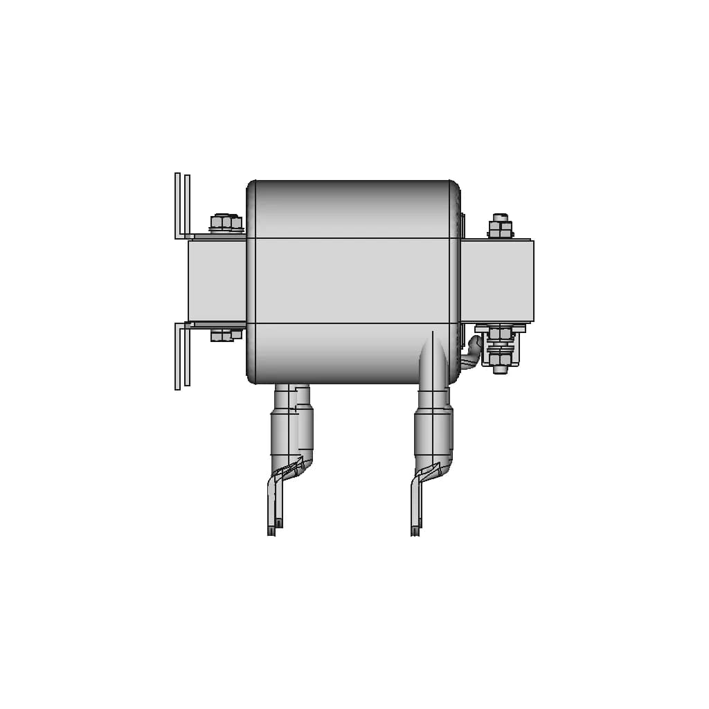 Ac Motor Reactor 1 | CAD Model for Energy Systems_0_90_degree_snapshot