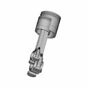 Petrol Engine Connecting Rod 2 | CAD Model for Energy Systems_0_270_degree_snapshot