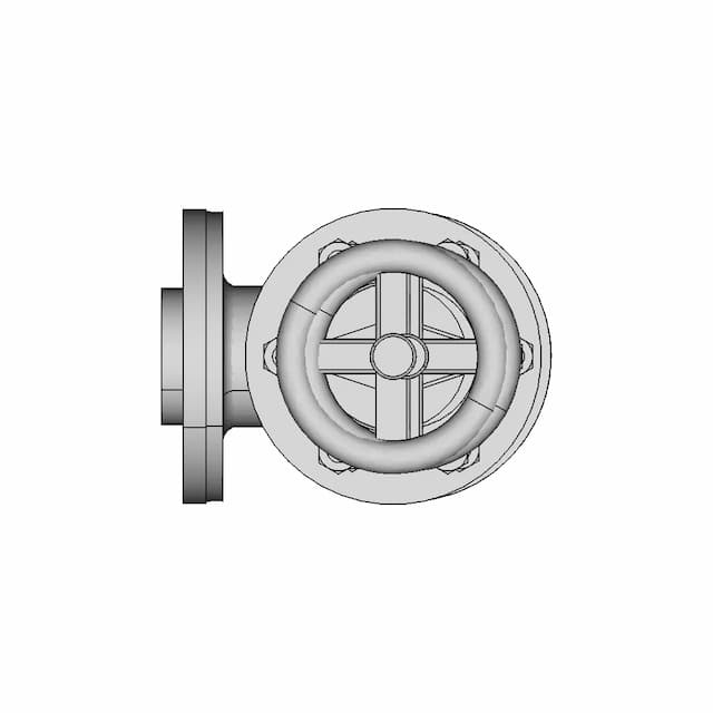 Feed Check Valve 90 | CAD Model for Energy Systems