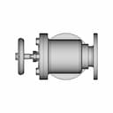 Feed Check Valve 90 | CAD Model for Energy Systems_0_90_degree_snapshot