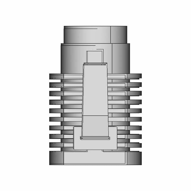 Cylinder Assembly 5 | CAD Model for Energy Systems