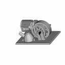 Flame Flickering Engine Or Flame Eater Engine 2 | CAD Model for Energy Systems_60_30_degree_snapshot