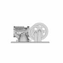 Flame Flickering Engine Or Flame Eater Engine 2 | CAD Model for Energy Systems_90_0_degree_snapshot