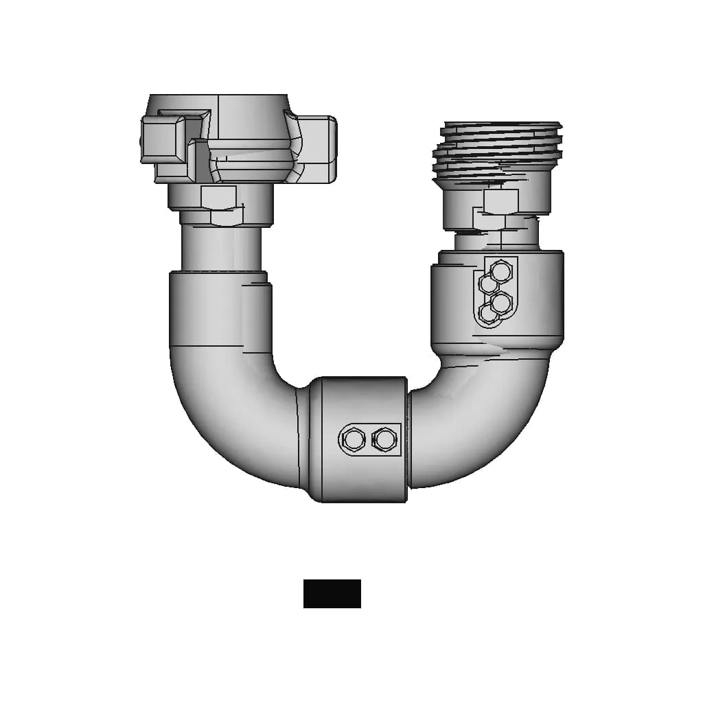 Articulated Knee 1 | CAD Model for Energy Systems_270_0_degree_snapshot