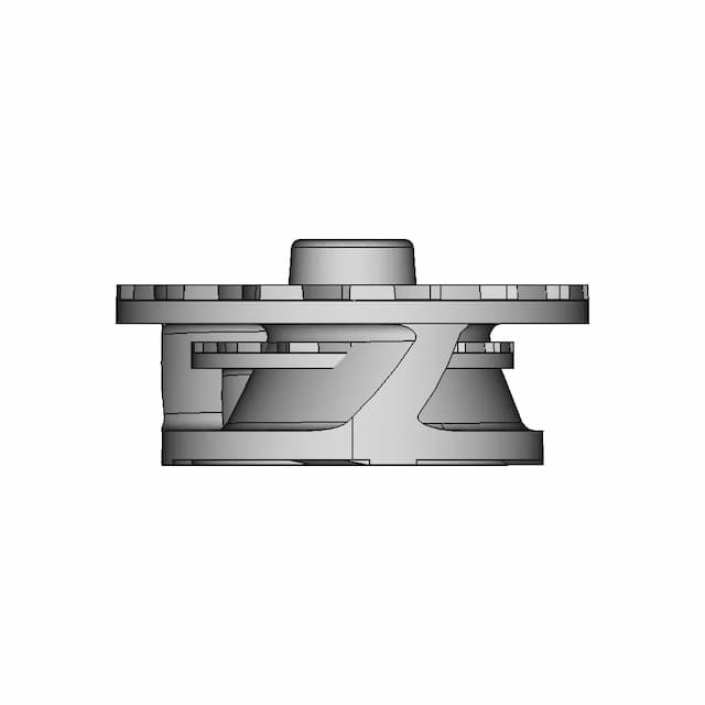 High Chrome Impeller 1 | CAD Model for Energy Systems