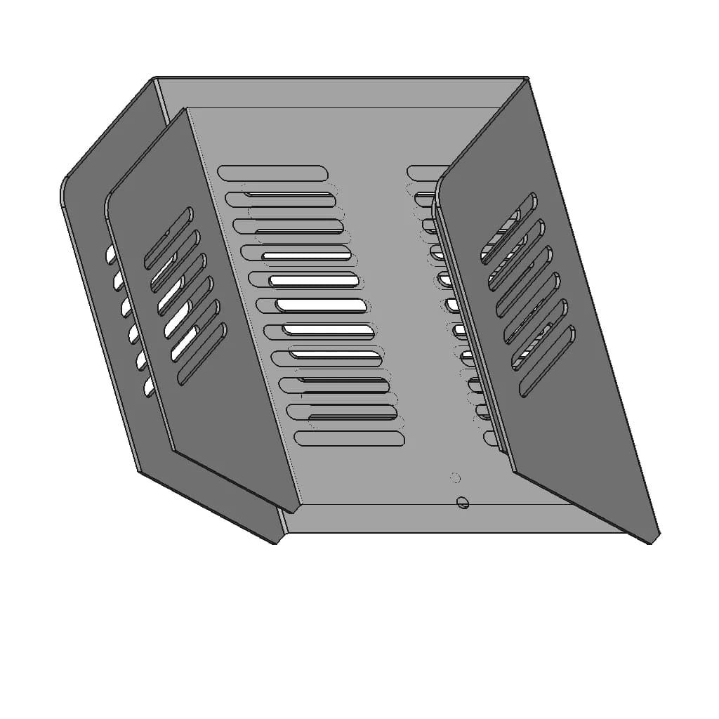 Amscope Light Source Power Supply Sheet Metal 01 | CAD Model for Energy Systems_60_30_degree_snapshot