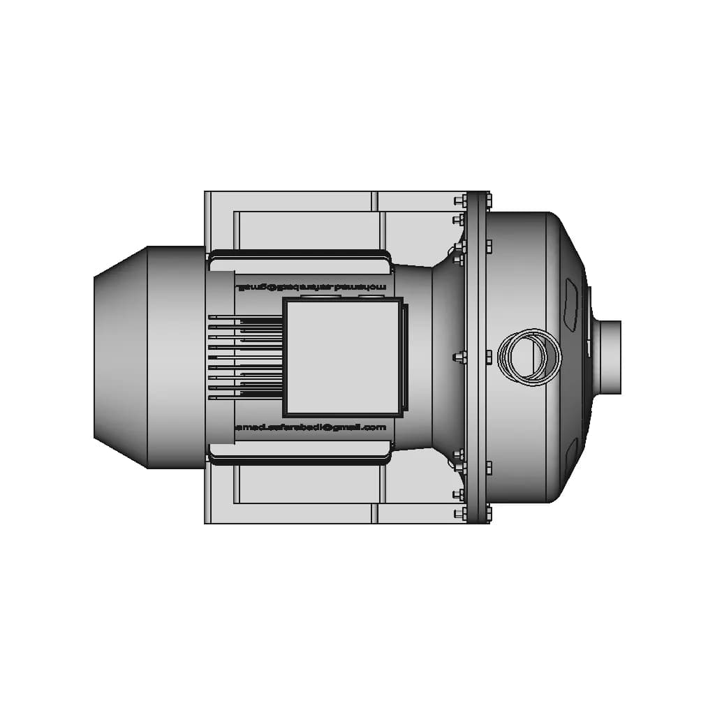 Ams 70 0 37 Leo Centrifugal Pump 1 | CAD Model for Energy Systems_270_0_degree_snapshot