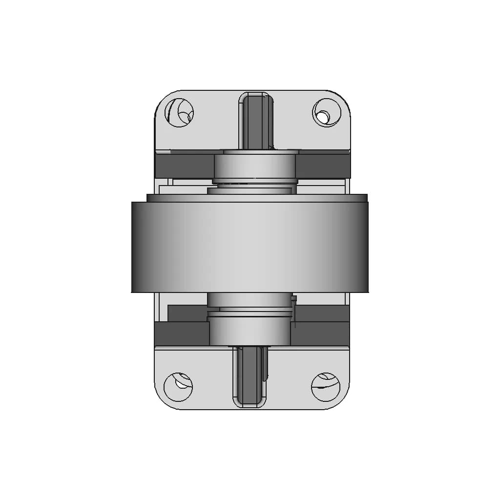 Shaky Castor Wheel 1 | Industrial CAD Design_0_0_degree_snapshot