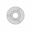 Rigid Flange Coupling 1000Nm D60Mm 1 | CAD Model for Energy Systems_0_270_degree_snapshot