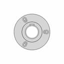 Rigid Flange Coupling 1000Nm D60Mm 1 | CAD Model for Energy Systems_0_90_degree_snapshot