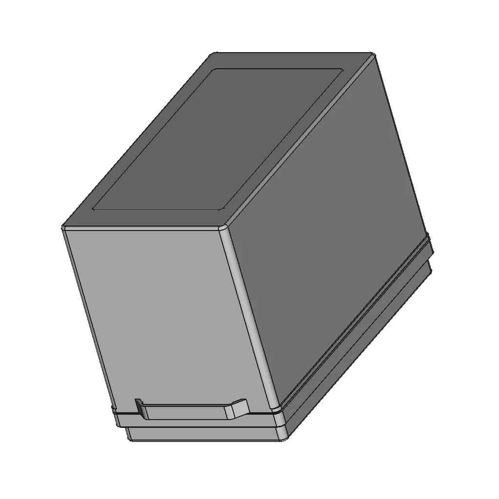Battery Storage Box 4X 280Ah 12V 345X190X245 1 | CAD Model for Energy Systems_60_30_degree_snapshot