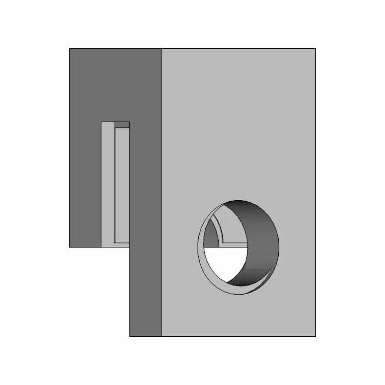Compact Mounting Bracket With Dual Alignment Features 1 | Industrial CAD Design