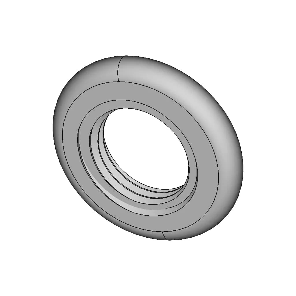 Brass Washers 1 | Industrial CAD Design_60_30_degree_snapshot