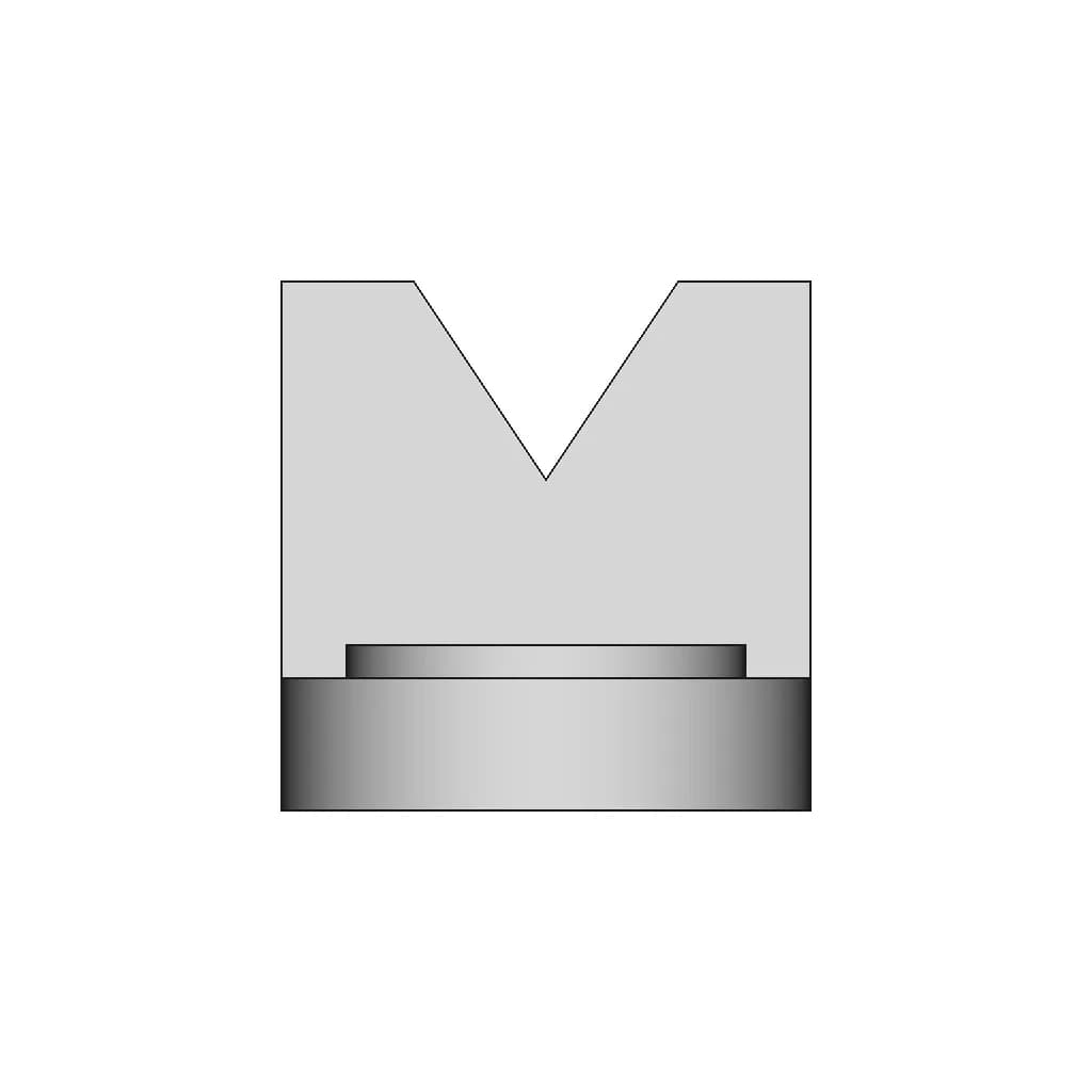 V Support Bracket With Rounded Base And Mounting | Industrial CAD Design_90_0_degree_snapshot