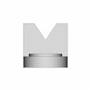 V Support Bracket With Rounded Base And Mounting | Industrial CAD Design_90_0_degree_snapshot