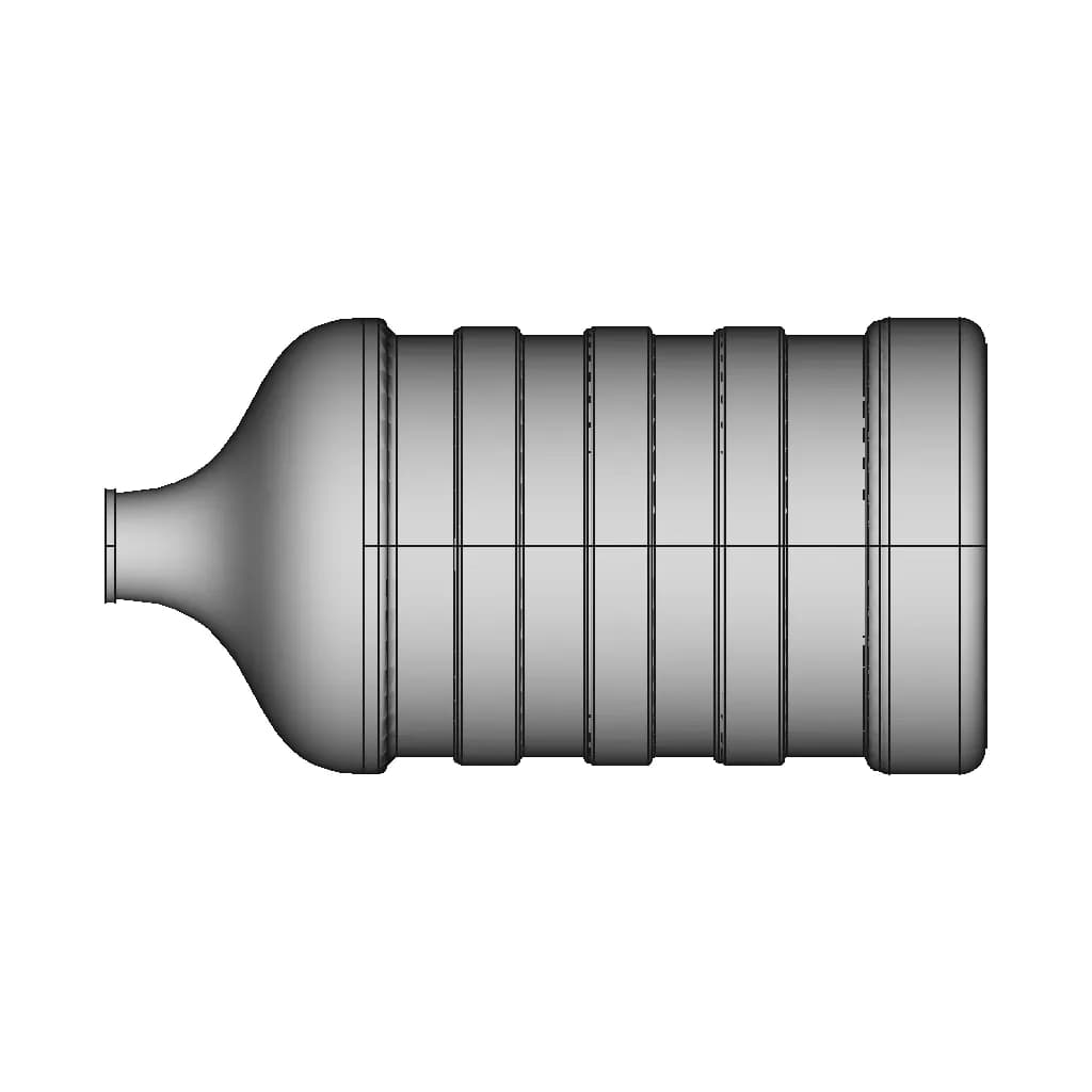Water Refill Gallon 1 | Industrial CAD Design_0_270_degree_snapshot