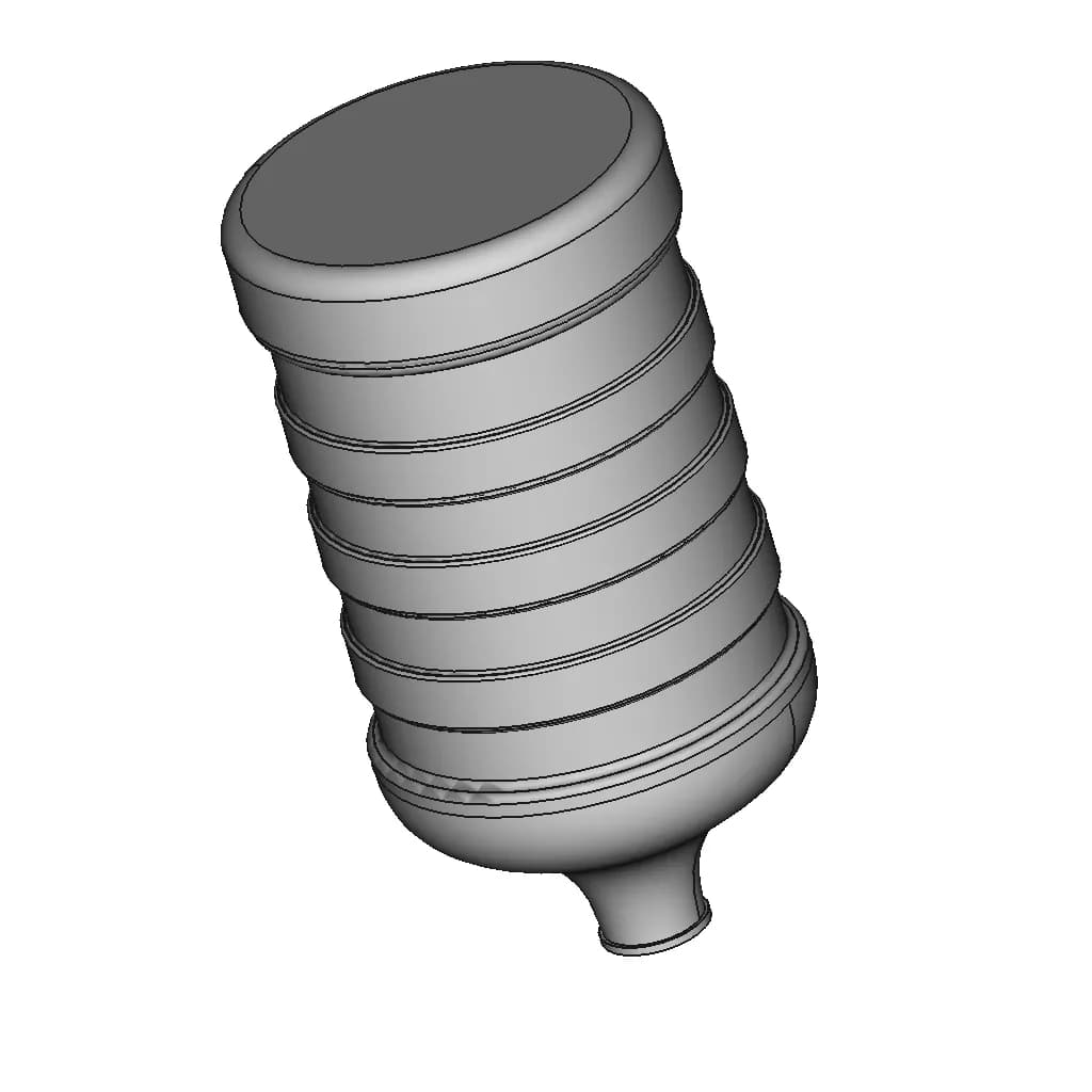 Water Refill Gallon 1 | Industrial CAD Design_60_30_degree_snapshot