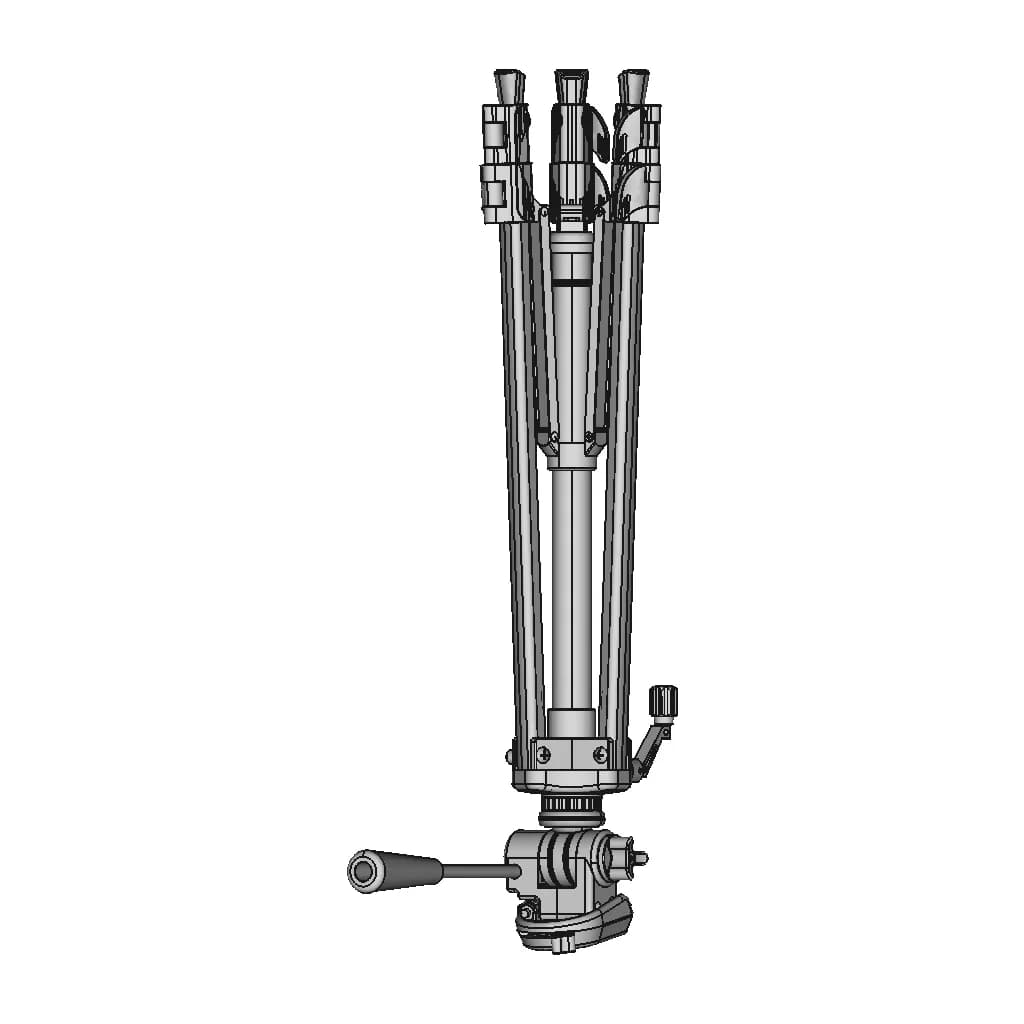 Camera Tripod 7 | Industrial CAD Design_270_0_degree_snapshot