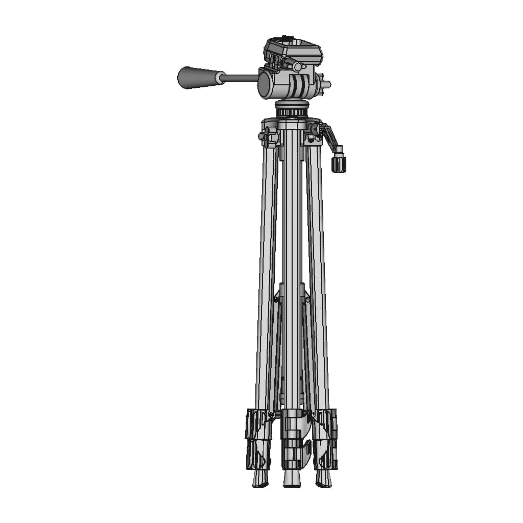Camera Tripod 7 | Industrial CAD Design_90_0_degree_snapshot