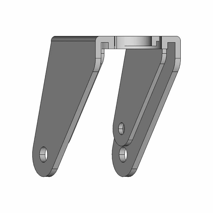Castor Wheel 57 | Industrial CAD Design