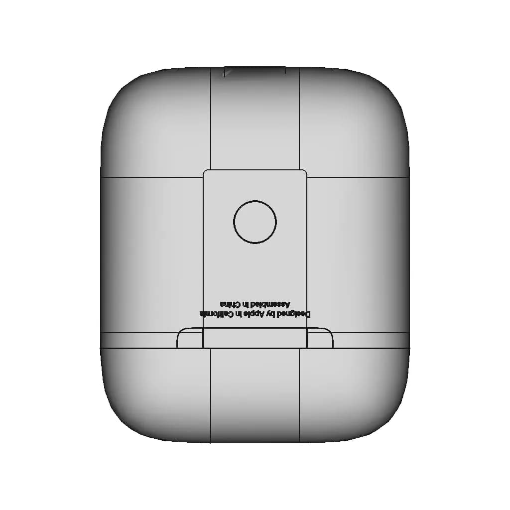 Apple Airpods 18 | Industrial CAD Design_270_0_degree_snapshot