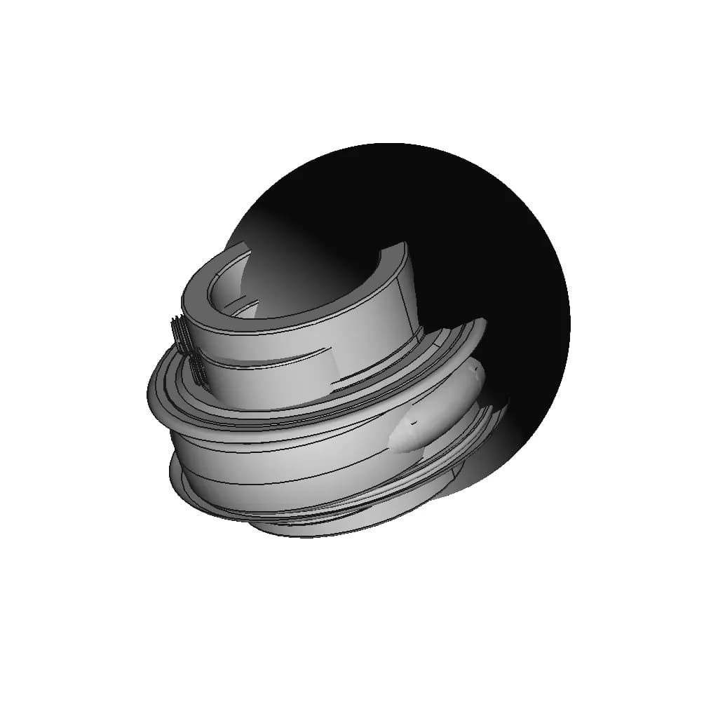 Rodamiento Yar 205 2F 1 | Industrial CAD Design_60_30_degree_snapshot