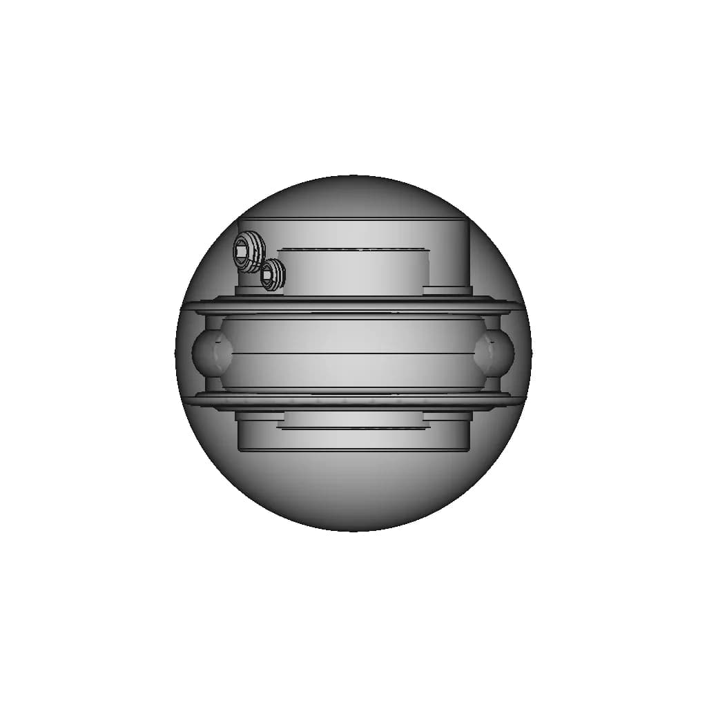 Rodamiento Yar 205 2F 1 | Industrial CAD Design_90_0_degree_snapshot
