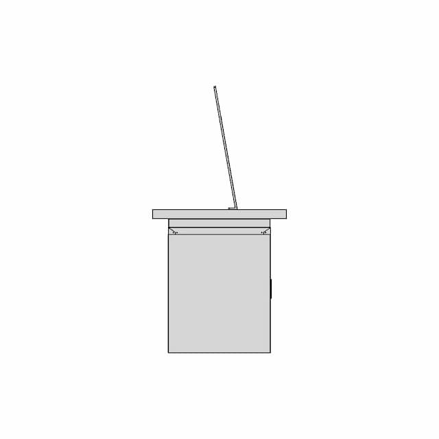 Workshop Office Desk 1 | Industrial CAD Design