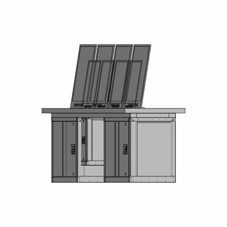 Workshop Office Desk 1 | Industrial CAD Design