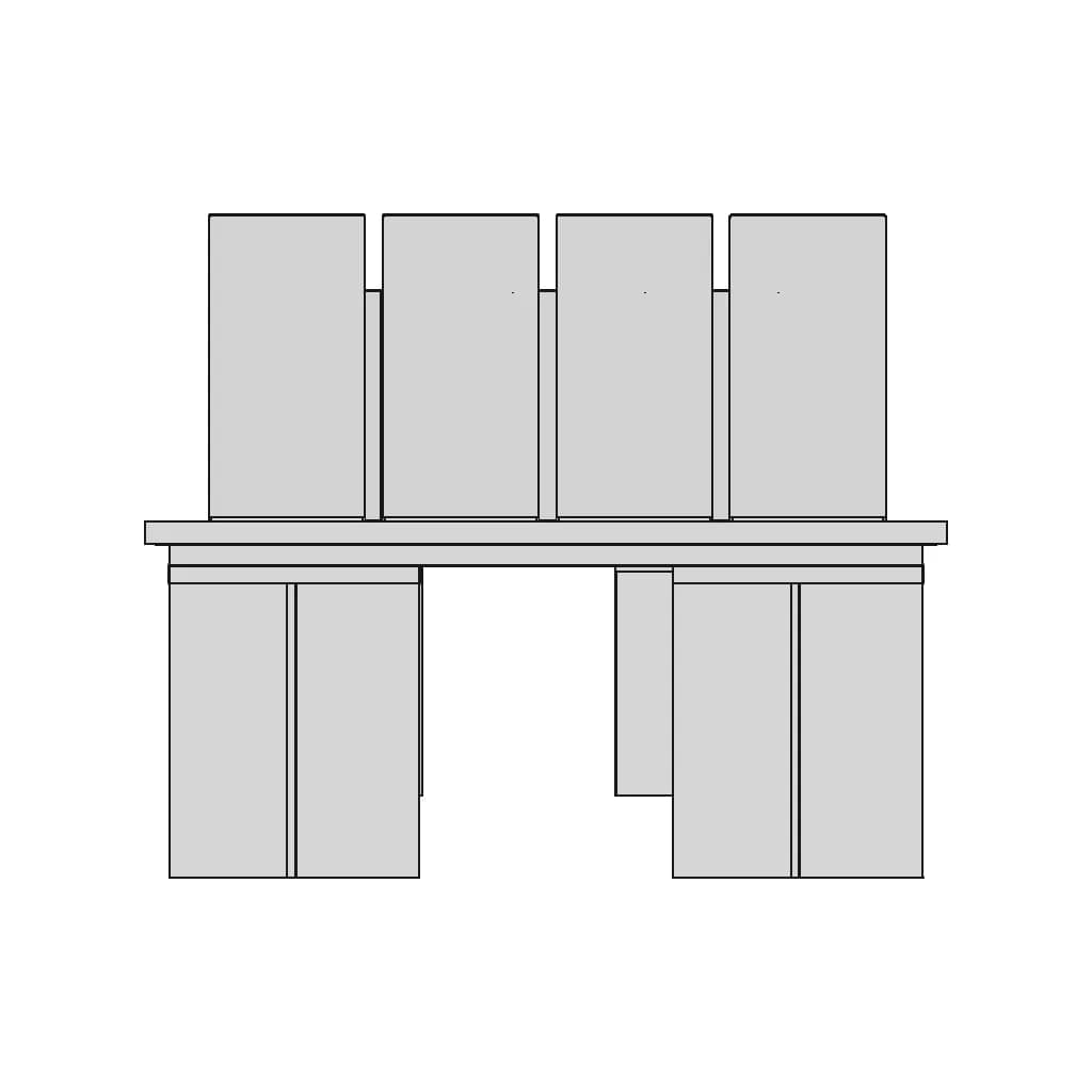 Workshop Office Desk 1 | Industrial CAD Design_0_270_degree_snapshot