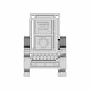 Living Room Chair 3 | Industrial CAD Design_0_0_degree_snapshot