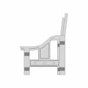 Living Room Chair 3 | Industrial CAD Design_0_90_degree_snapshot