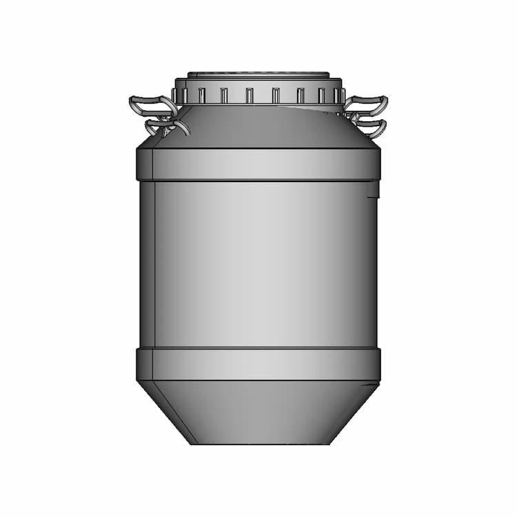 50 Liter Barrel Tonel 50 Litros Bombona 1 | Industrial CAD Design