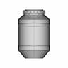 50 Liter Barrel Tonel 50 Litros Bombona 1 | Industrial CAD Design_0_270_degree_snapshot