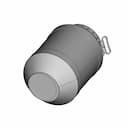 50 Liter Barrel Tonel 50 Litros Bombona 1 | Industrial CAD Design_60_30_degree_snapshot